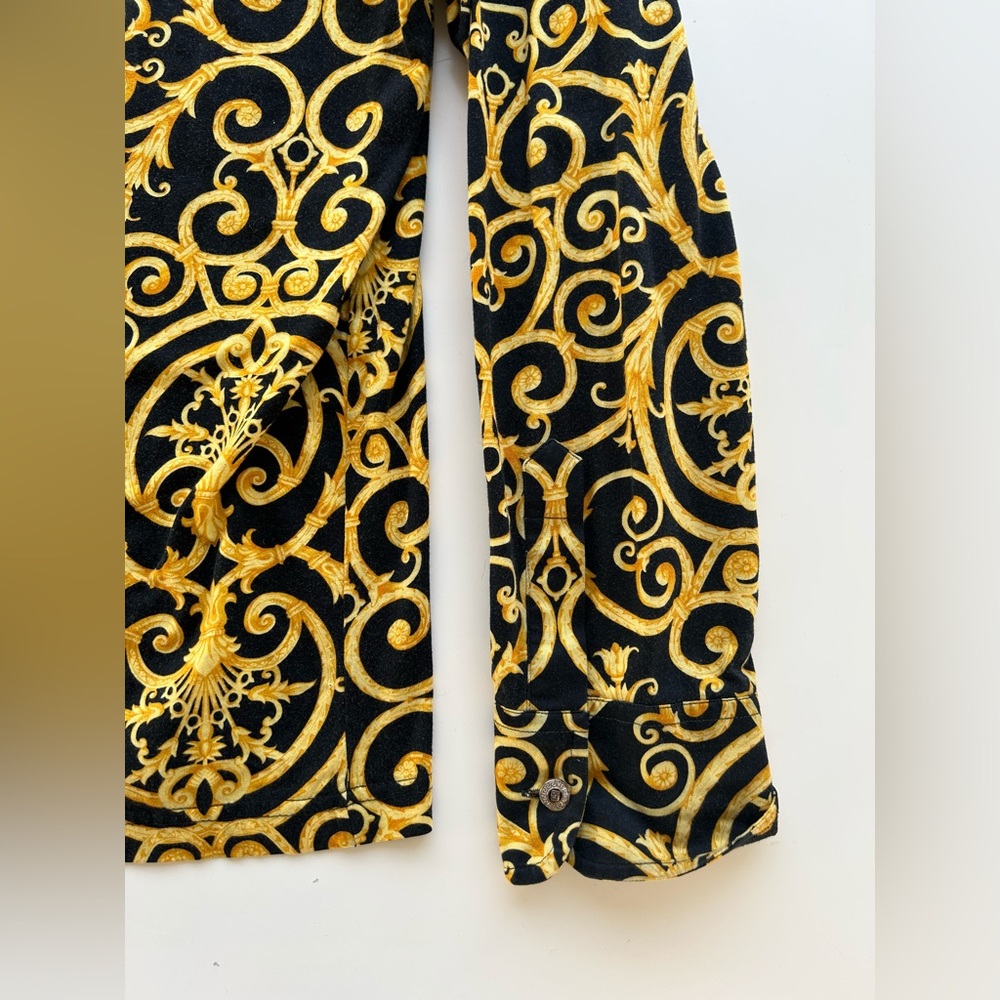Authentic Versace Print Button Up - Picture 6 of 8